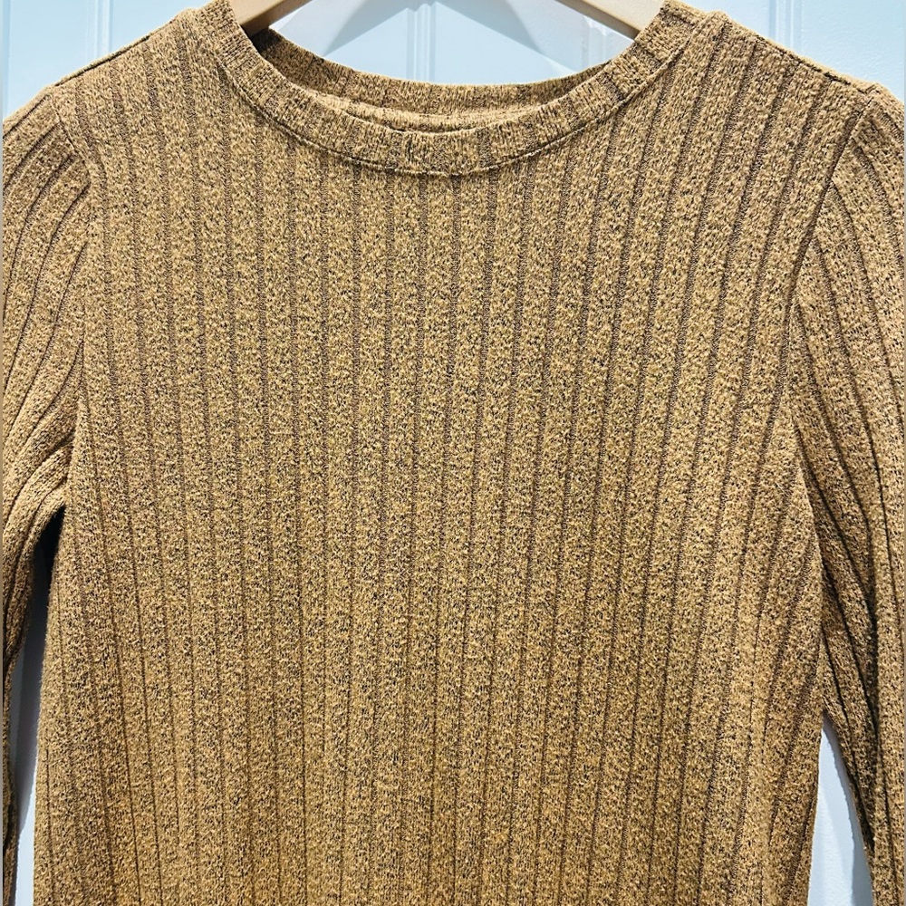 Lou & Grey Tunic Length Ribbed Sweater - Picture 3 of 4